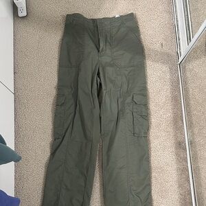 Abercrombie & Fitch Green Cargo Pants